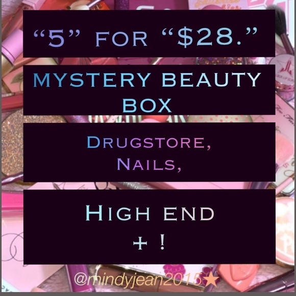 Ulta Beauty Other - 🔥ONLY 2 left!!! “5-$28” Mystery Beauty Box!!